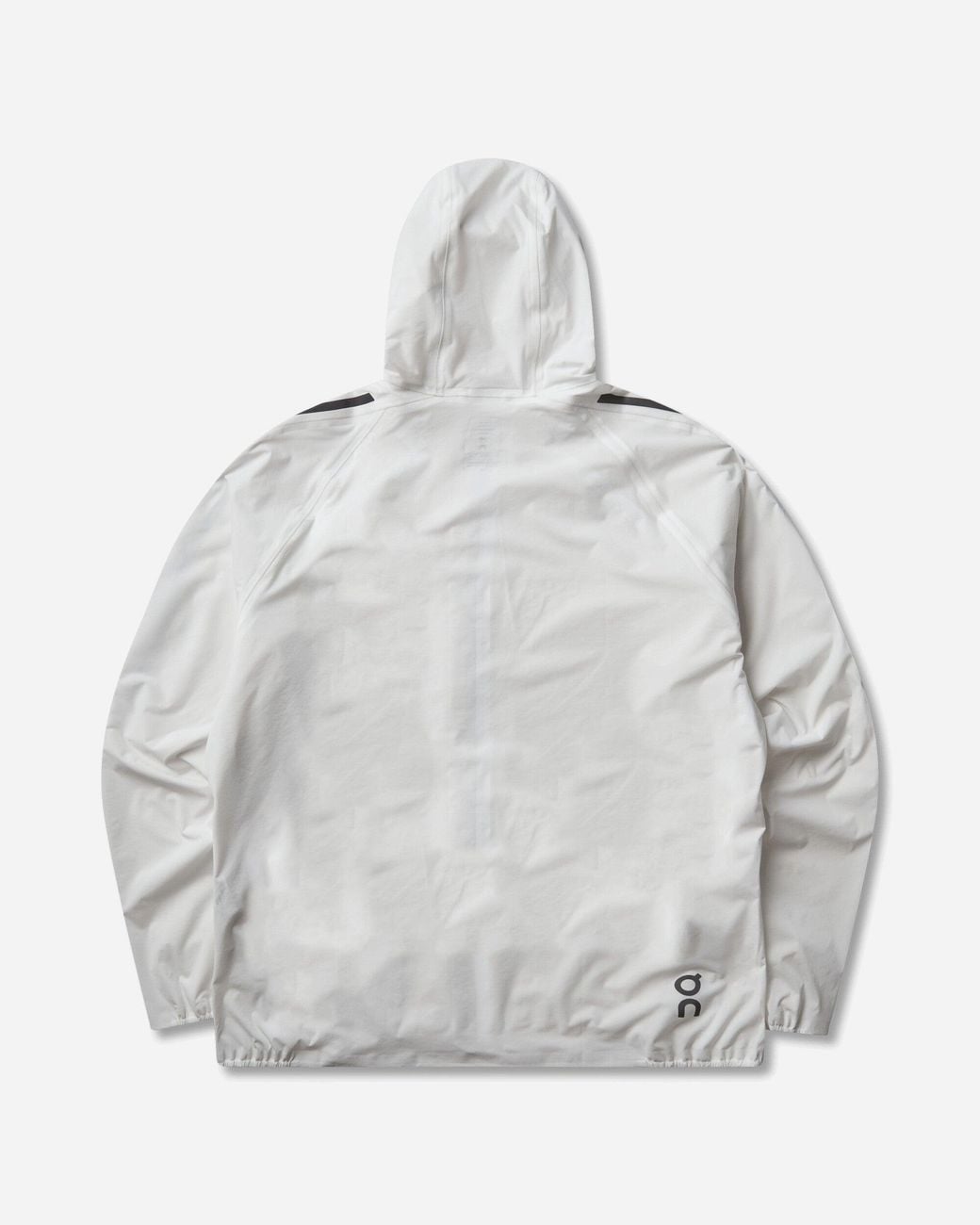 On Shoes Gray Performance Jacket Waterproof Frost for men