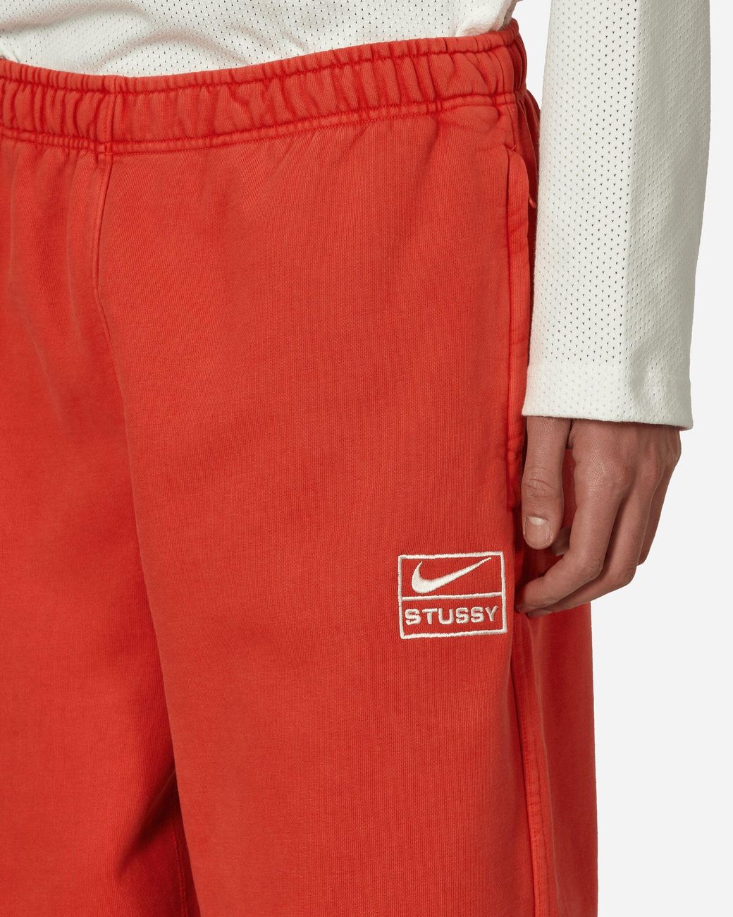 Nike Stüssy Fleece Pants Habanero Red for Men | Lyst