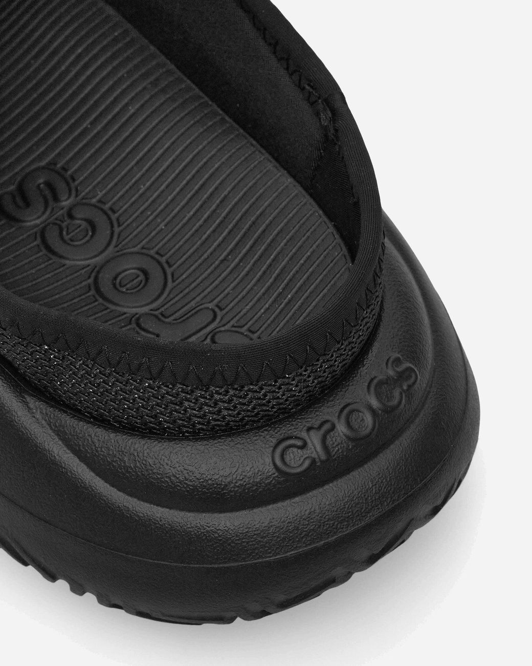 CROCSTM Black S Caged Mules