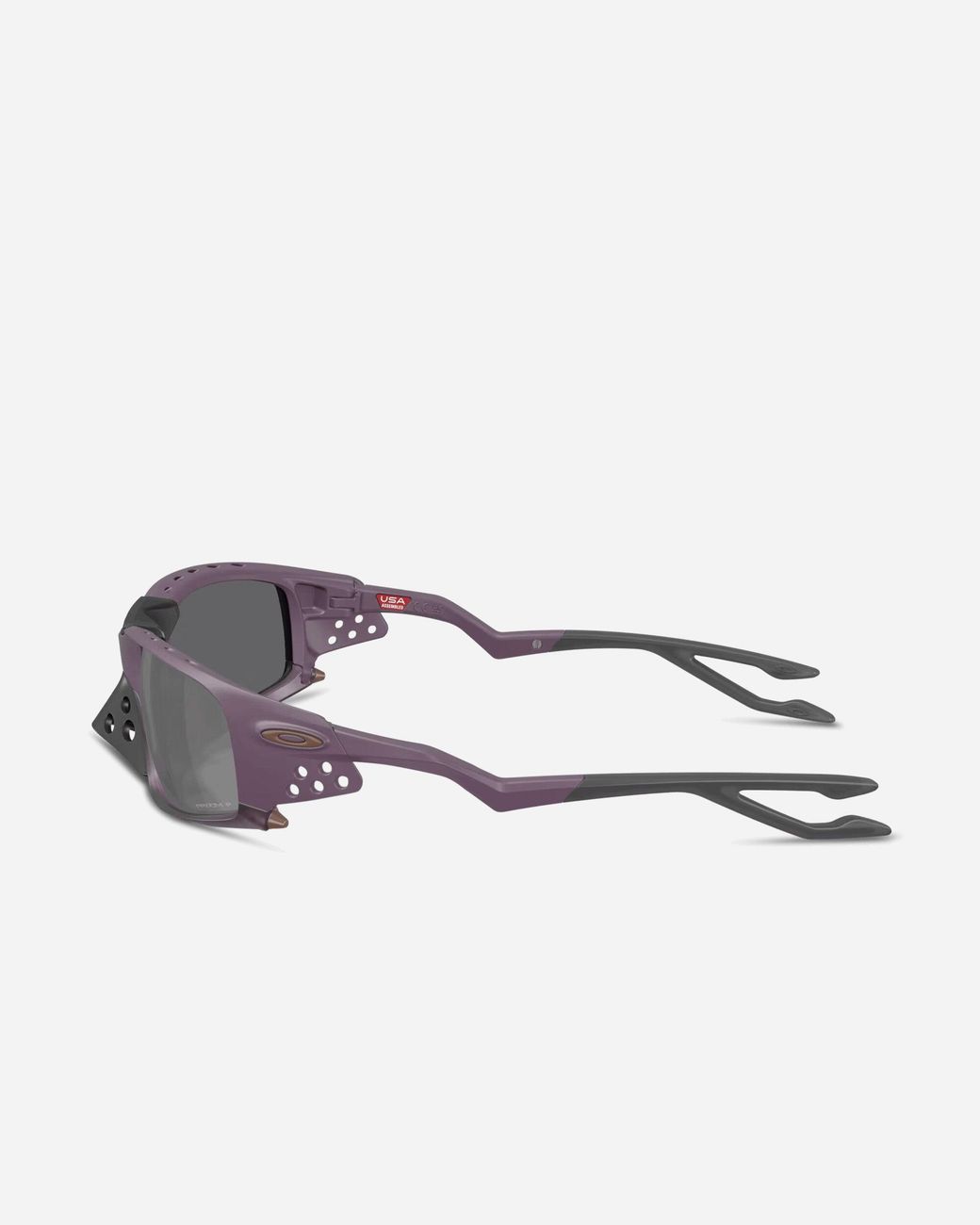 Oakley Gray Plantaris Sq Obscura Collection Sunglasses Prizm Black / Matte Aubergine for men