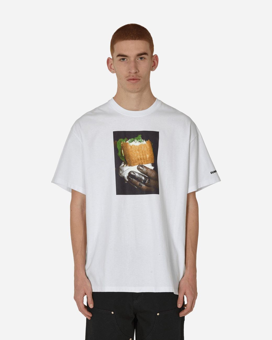 Iuter White Dumbo Milano Imperfecta Late Night T-Shirt for men