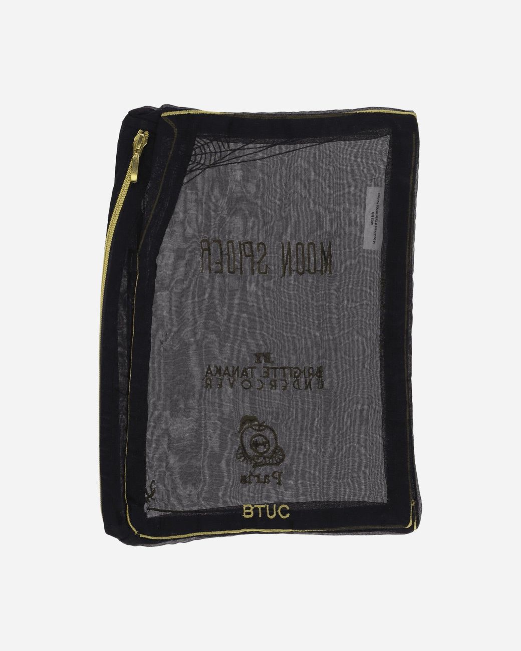 Undercover Brigitte Tanaka Nylon Organza Pouch in Black | Lyst