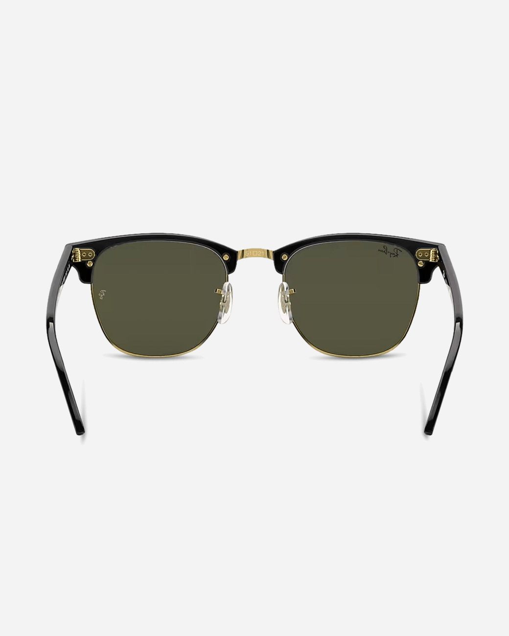 Ray-Ban Green Clubmaster Classic Sunglasses Polished G-15 for men
