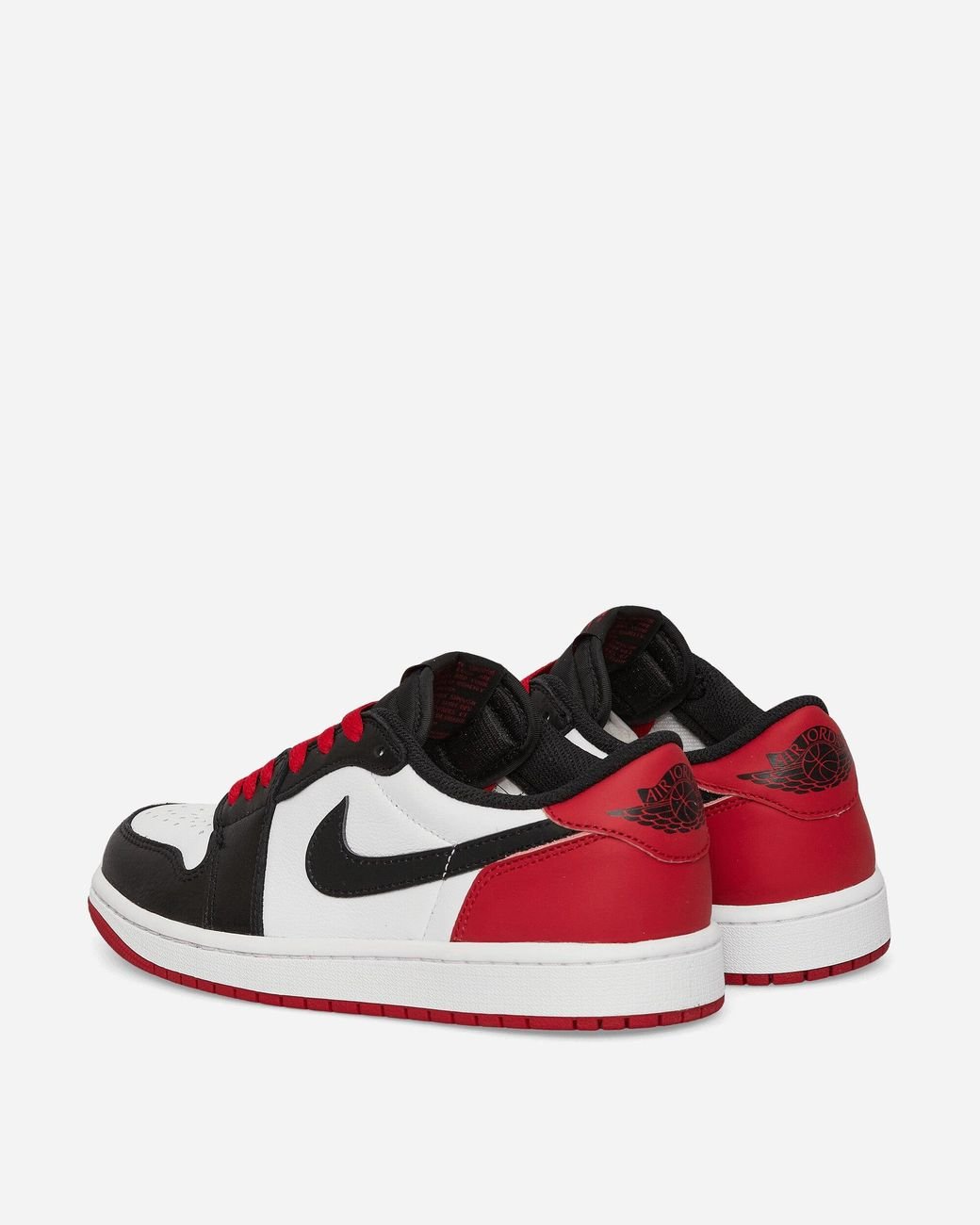 air jordan 1 retro low og varsity red black white