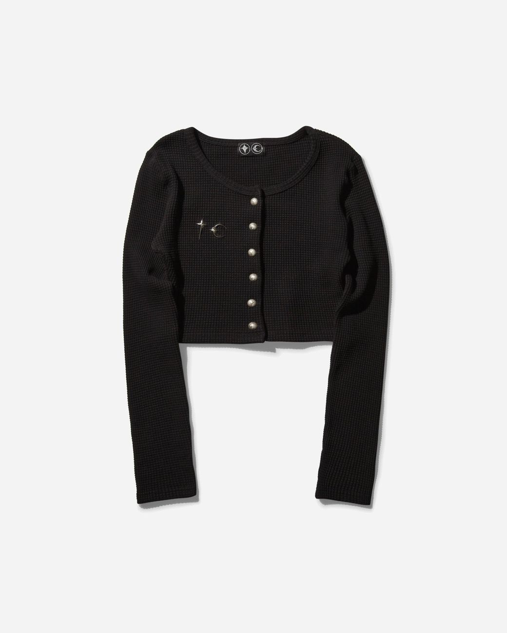 Thug Clubサグクラブ TC Cardigan 24FW black thug-club-Black-Tc-Cardigan.jpeg