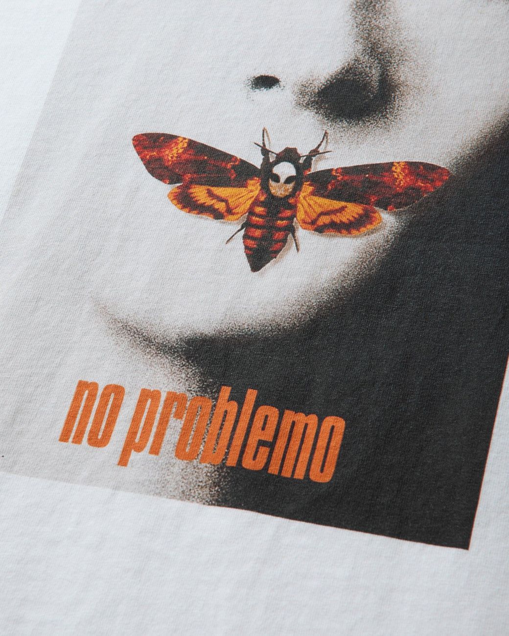 No Problemo White No Silence Longsleeve T-Shirt for men