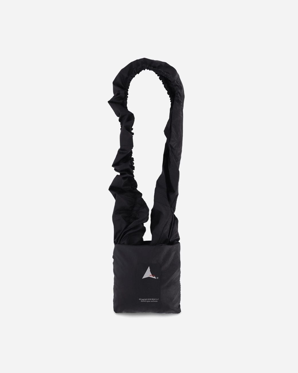 Roa Black Laki Packable Knot Bag for men