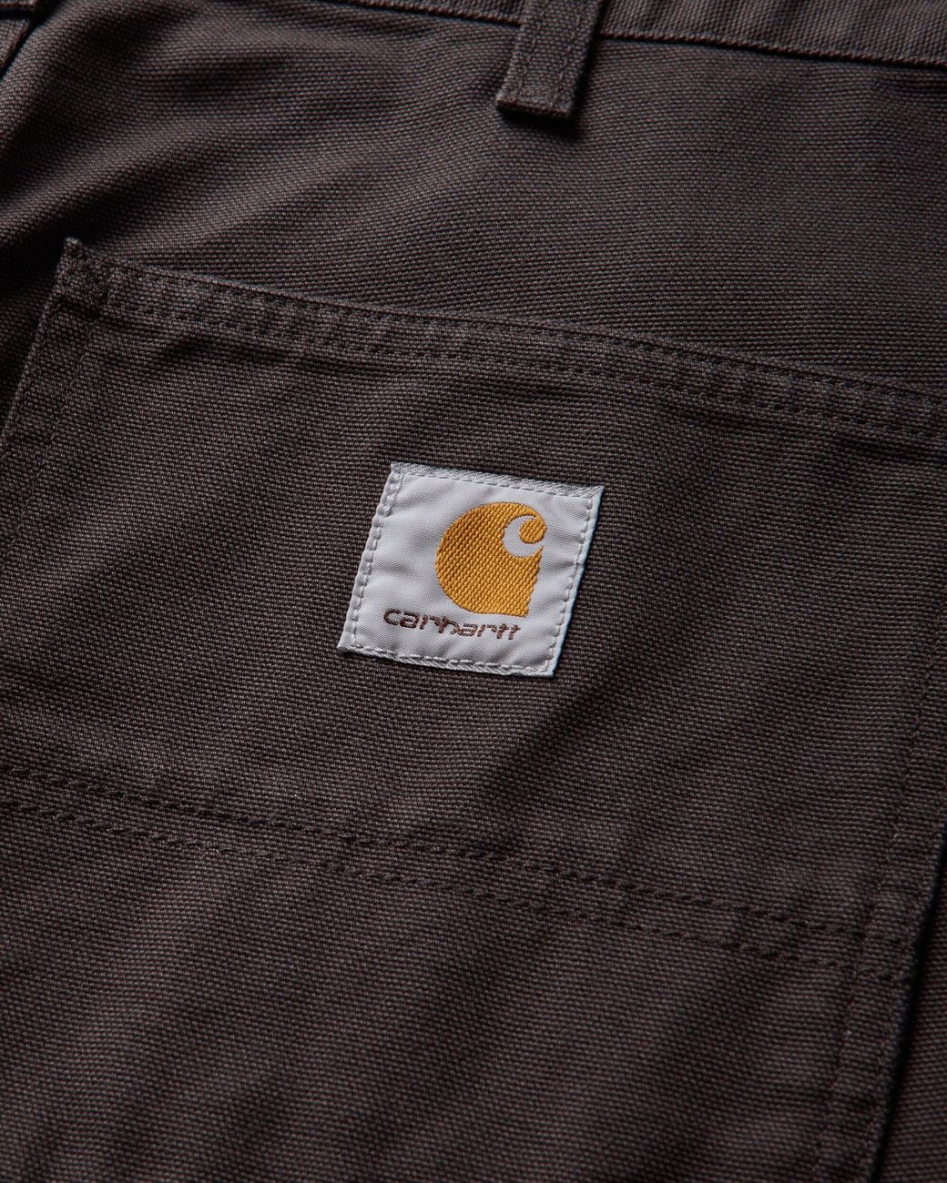 Carhartt Gray Men S Single Knee Pants Tobacco (rinsed) for men