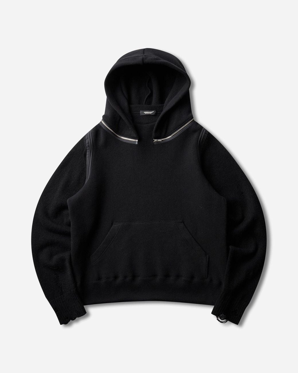 Undercover Black S Wool Zipped Hoodie for men