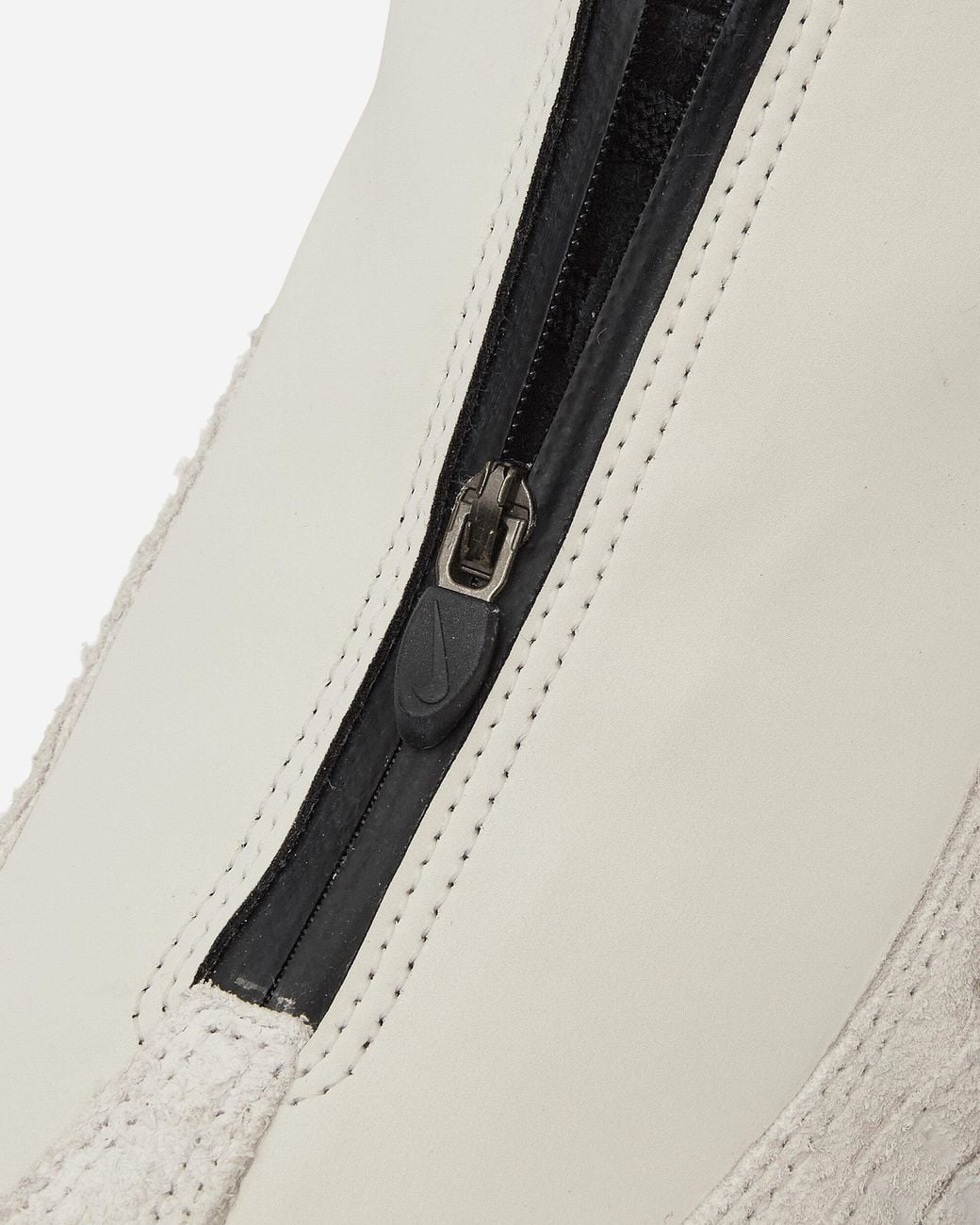 Nike White Air Max 95 Big Bubble Zip Sneakers Phantom / Light Crimson for men