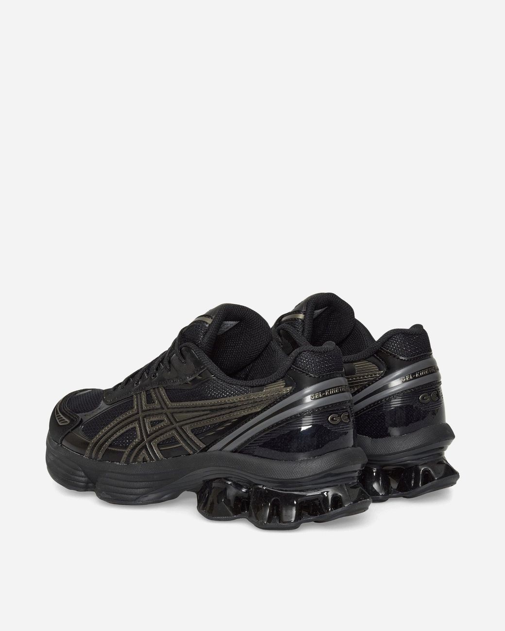 Asics Black Gel-kinetic Fluent Sneakers / Graphite Grey for men