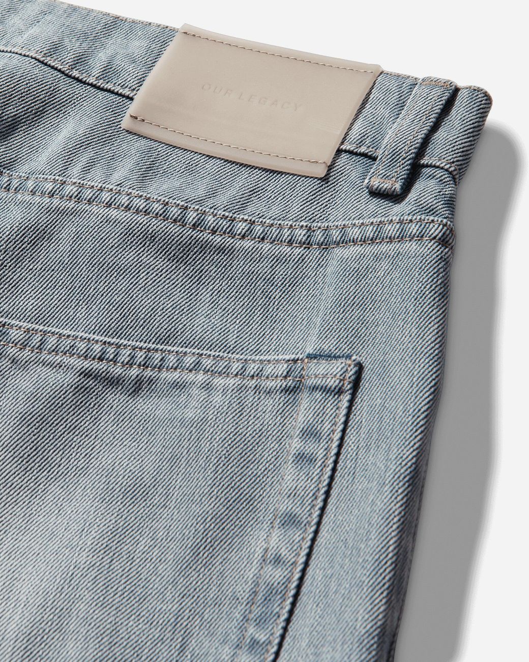 Our Legacy Gray S Vast Cut Jeans Pale Coast Wash for men