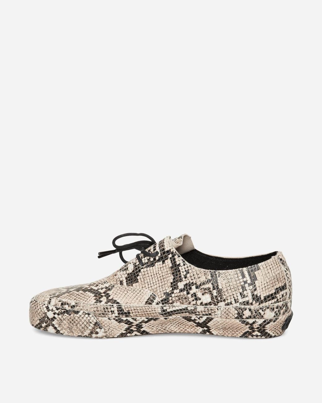 Vans White Premium Authentic Ease Python Sneakers Turtledove for men