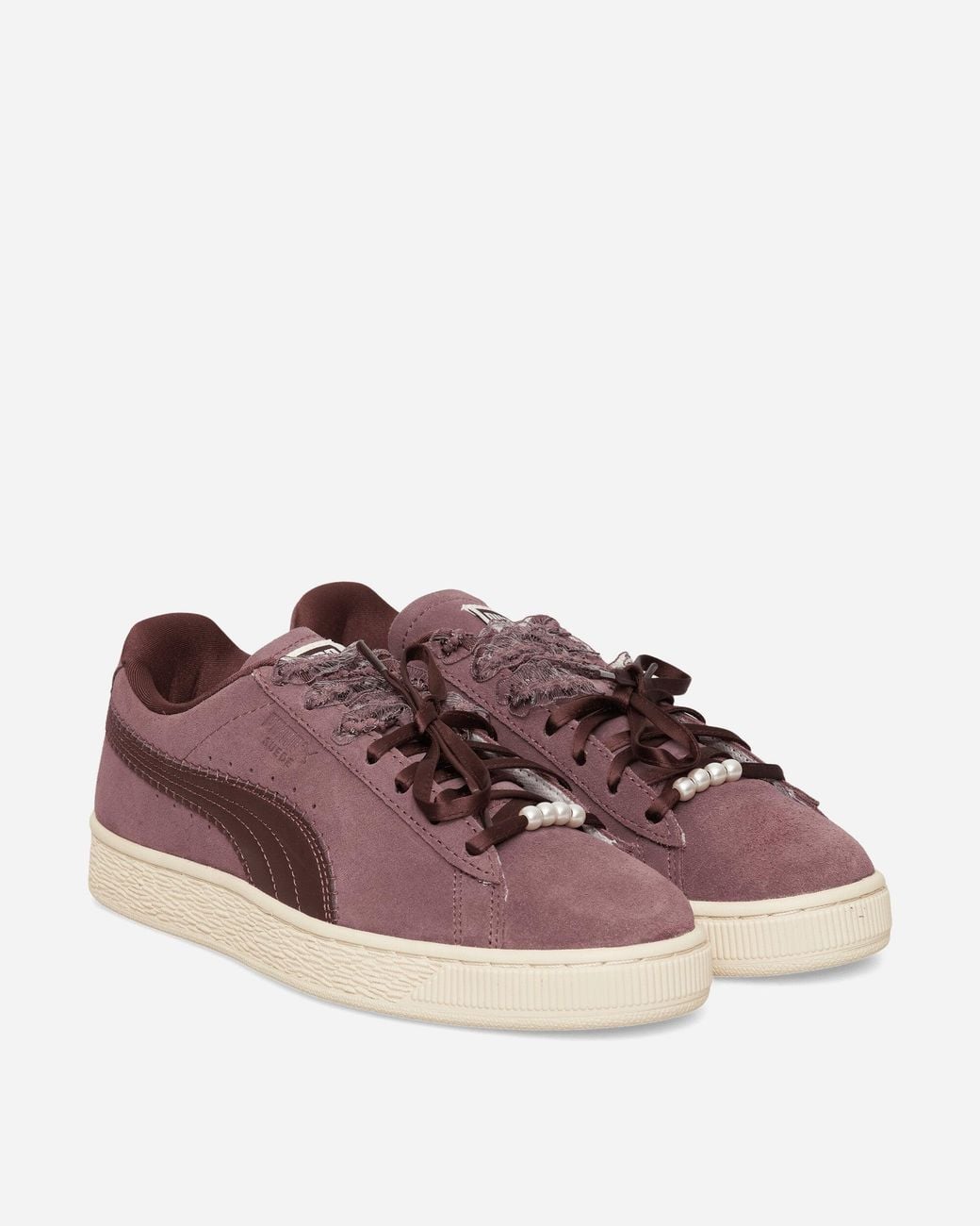 PUMA Brown S Suede Bloom Sneakers Rich Cocoa Chocolate Fondue