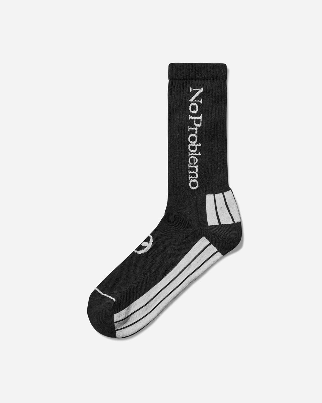 No Problemo Black Logo Socks for men
