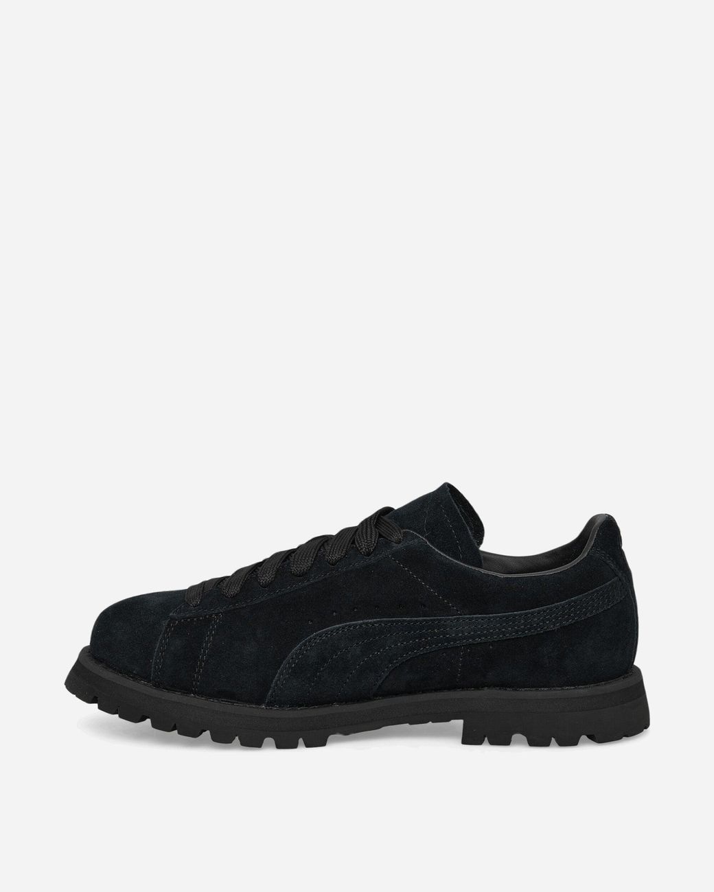 PUMA Black Suede Vibram Sneakers for men