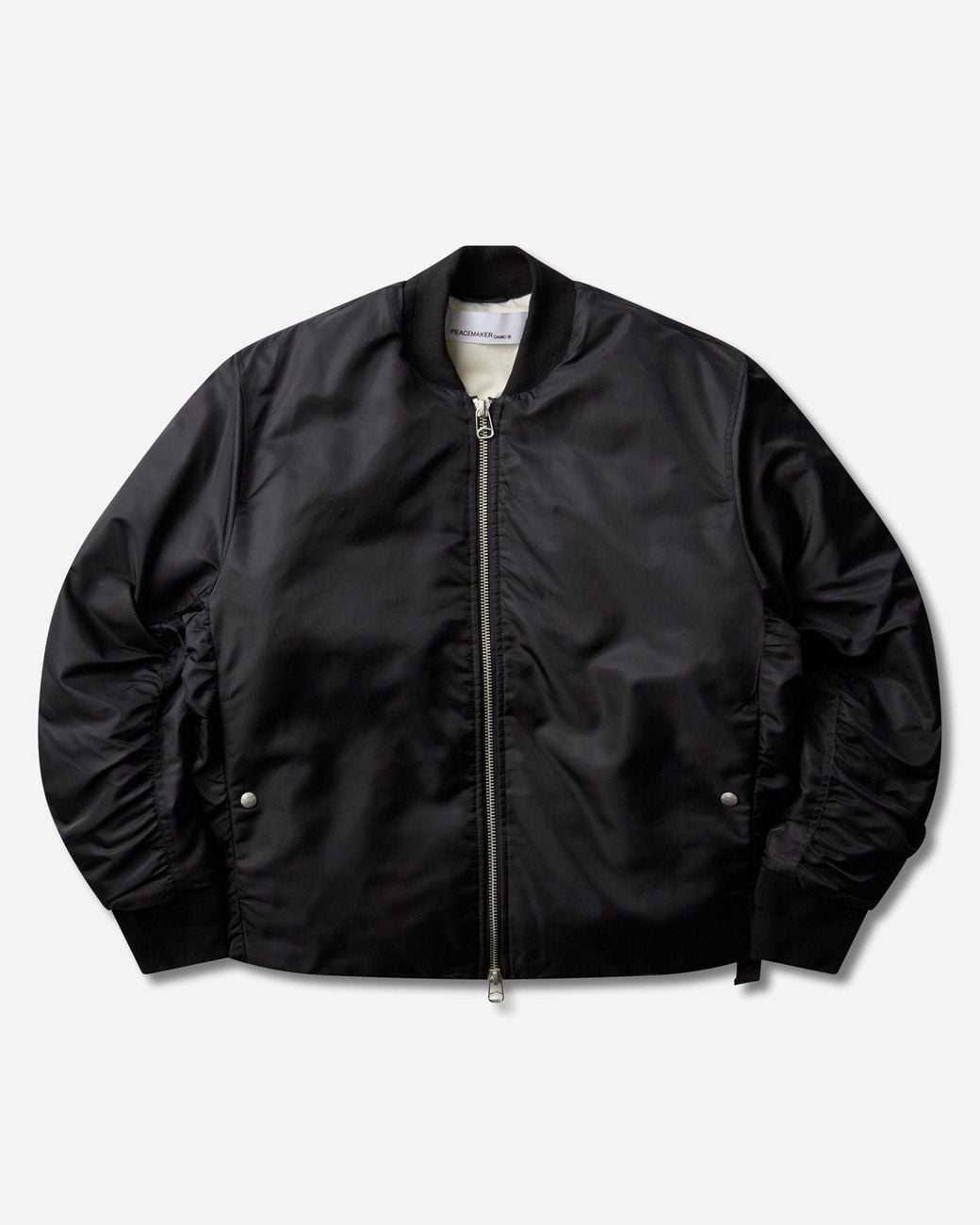 Oamc Peacemaker Black Men S Minimal Bomber Jackert for men