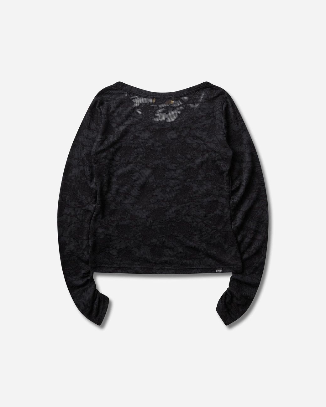 Hysteric Glamour Black S Hysteric Rose Jacquard Baby T-Shirt for men