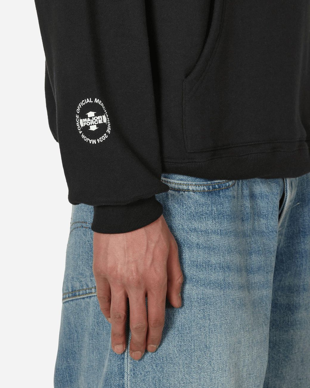 Neighborhood Major Force Hoodie in Black for Men | Lyst