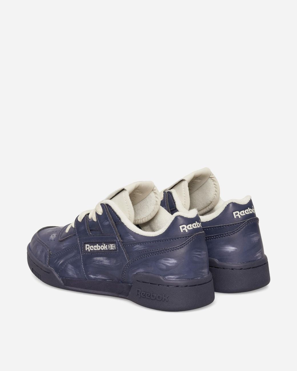 Reebok Blue Workout Plus Og Sneakers Dark Linen for men