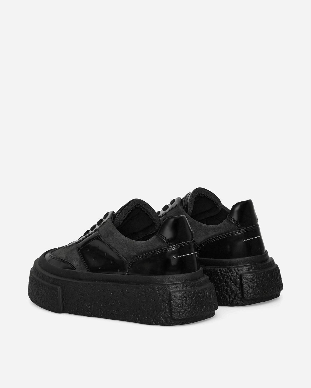 MM6 by Maison Margiela Chunky Gambetta Sneakers in Black for Men