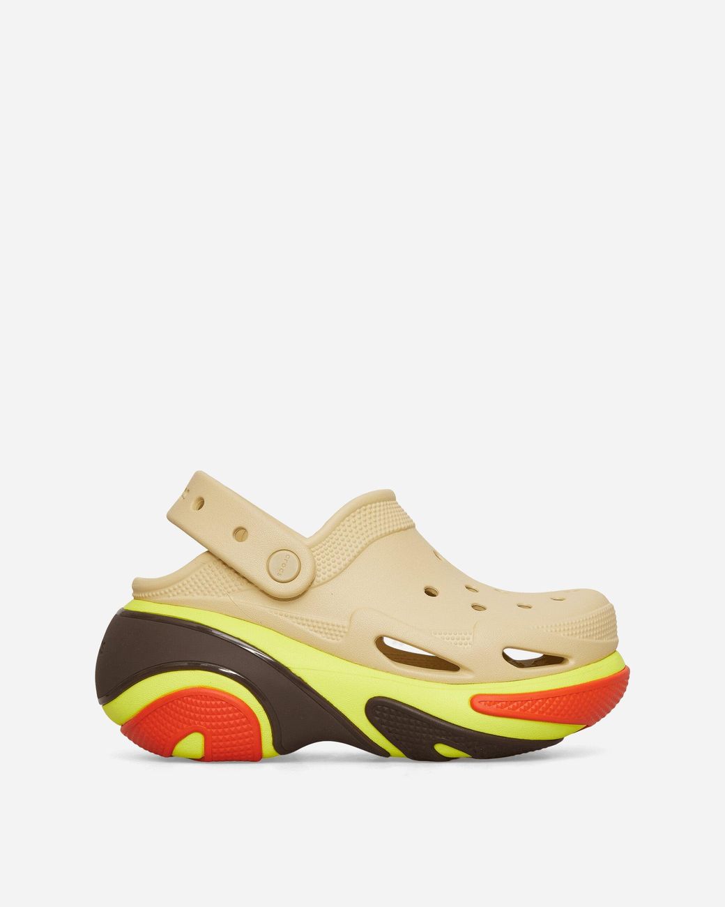 【CROCS】 Bubble Crush Clog‐SESAME Crocs Bubble Crush Clog Sesame - Feb 2024 - 210061-0HX