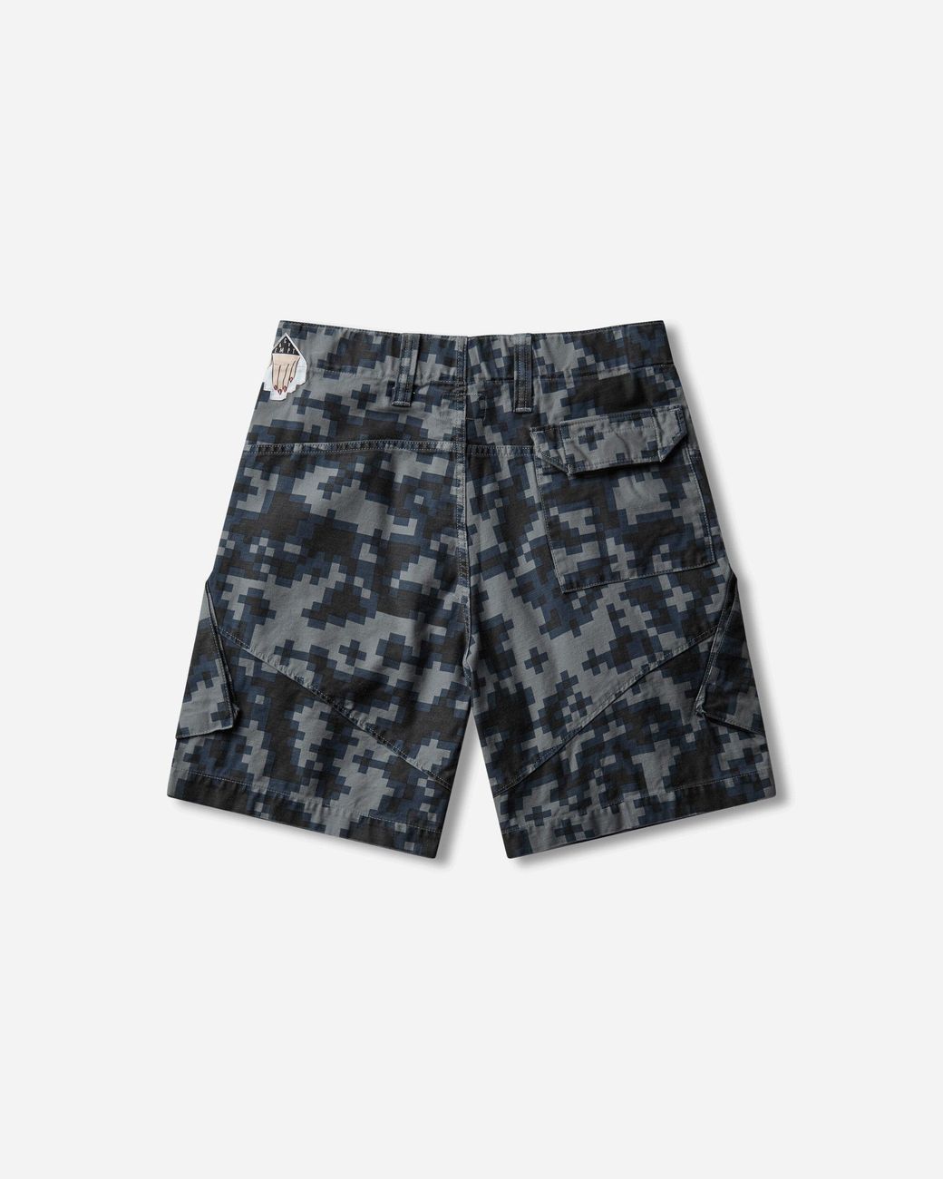 Cav Empt Gray Men S Digi8 Combat Shorts for men