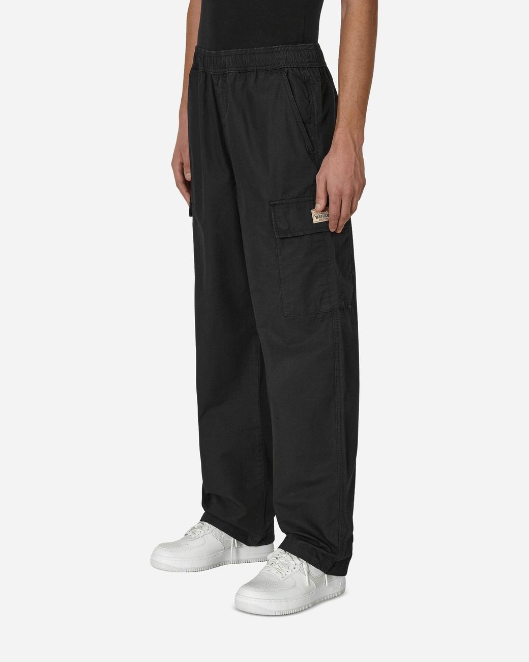 Stussy Ripstop Cargo Beach Pants in Black for Men | Lyst