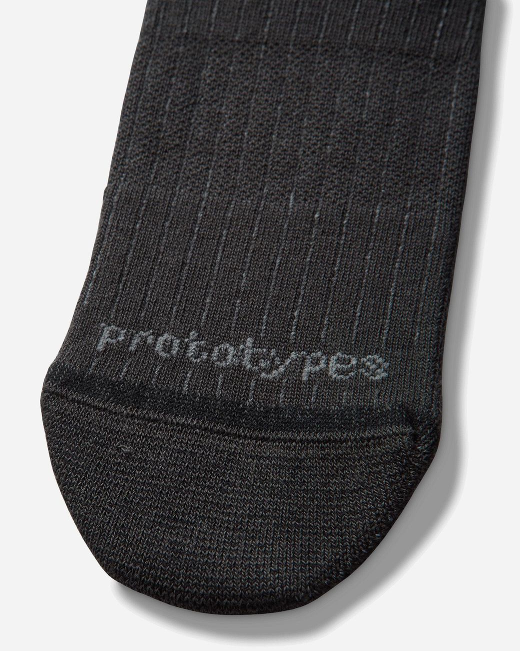 PROTOTYPES Black Cut-Out Graphic Socks for men