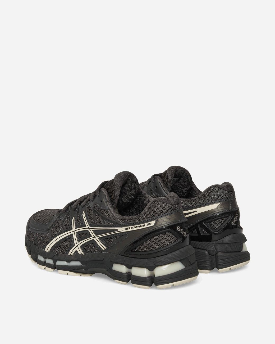 Asics Black Gel-kayano 20 Sneakers Obsidian / Oatmeal for men