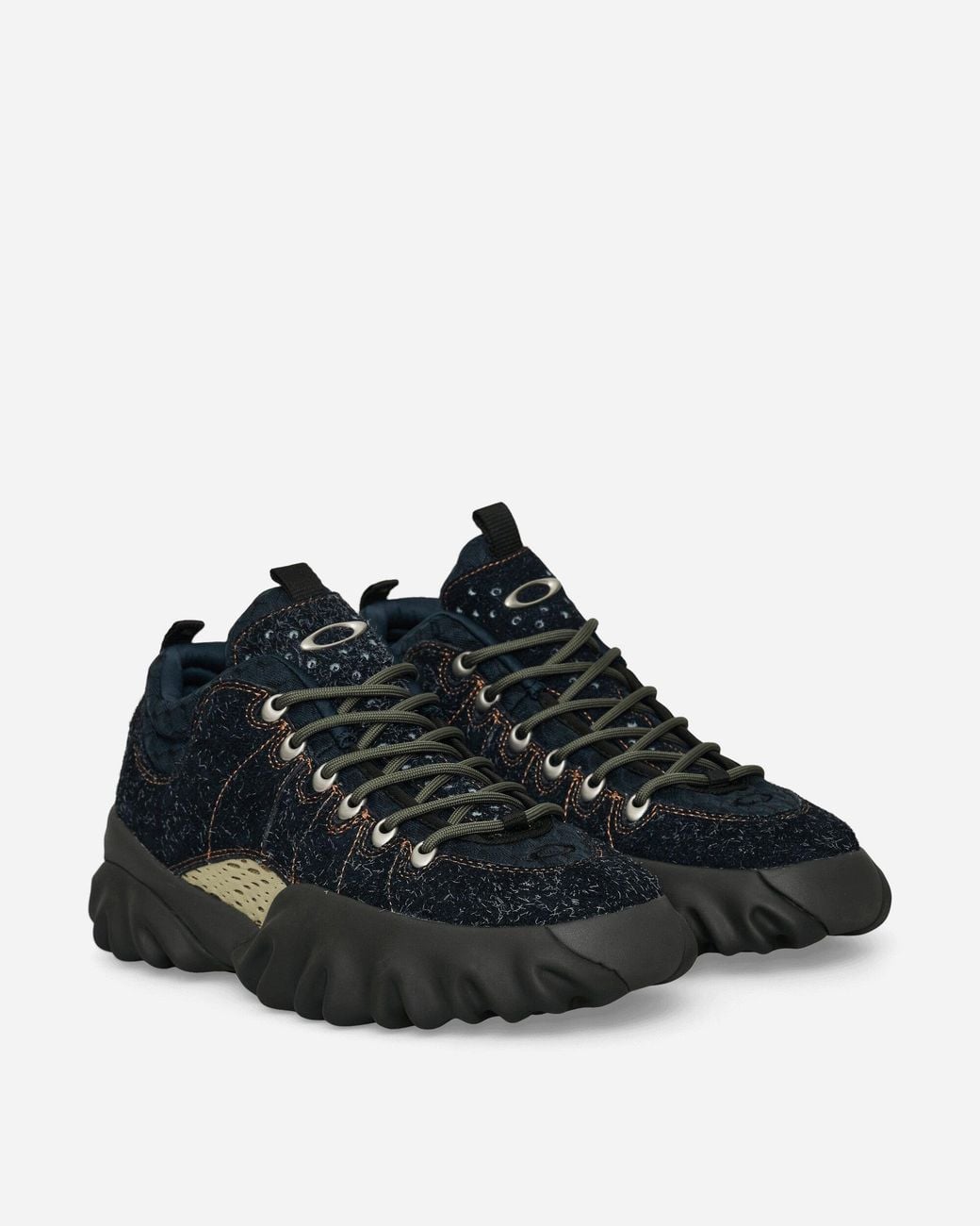 Oakley Black Suede Edge Boots Hairy Graphite for men
