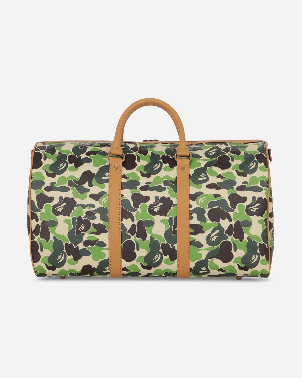 バッグ Bape ABC CAMO PU OSTRICH BOSTON BAG A Bathing Ape Abc Camo Pu Ostrich Boston Bag in Green for Men | Lyst