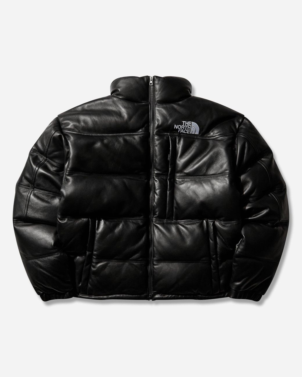 North Man 、AMOMENTO Synthetic Leather AMOMENTO Black Padded Faux-Leather Jacket AMOMENTO