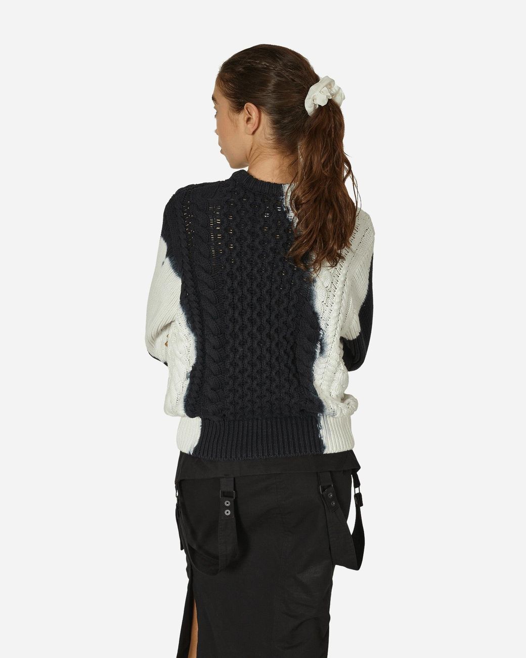 トップス Stussy Tie Dye Fisherman Sweater Sweaters Stüssy Tie Dye Fisherman Sweater UNISEX Black