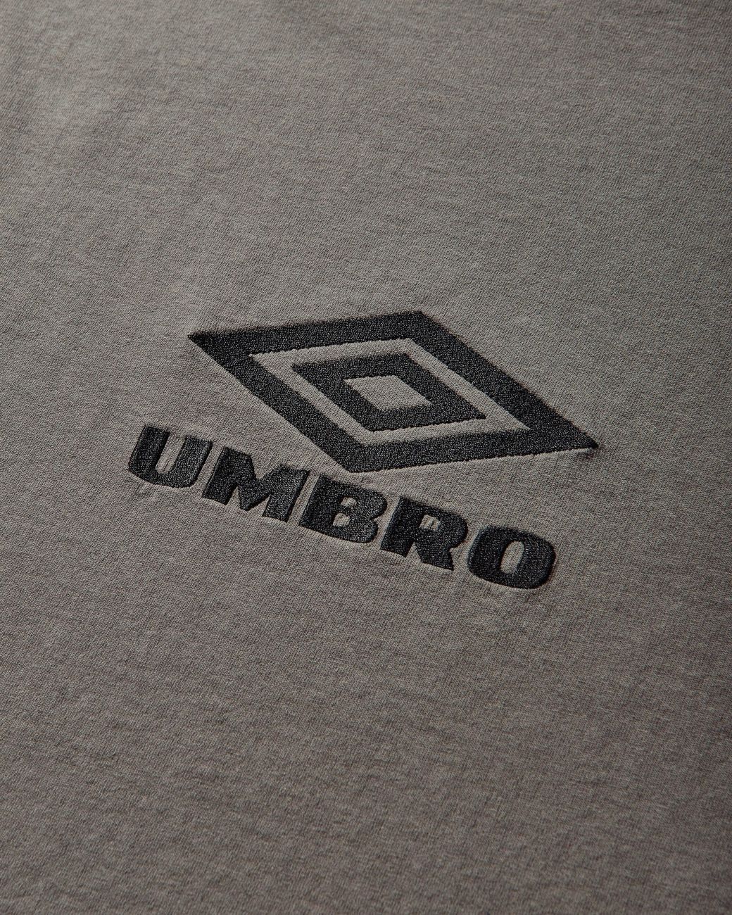 Umbro Gray Og Logo T-shirt Smock for men