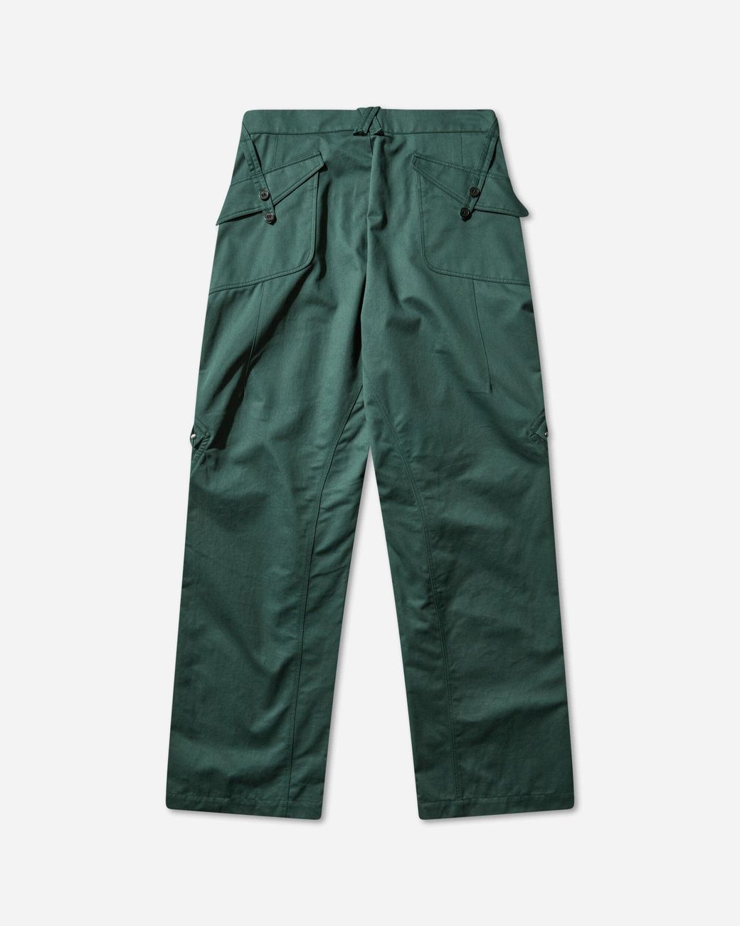 Kiko Kostadinov Green Men S Estike Trousers Spruce for men
