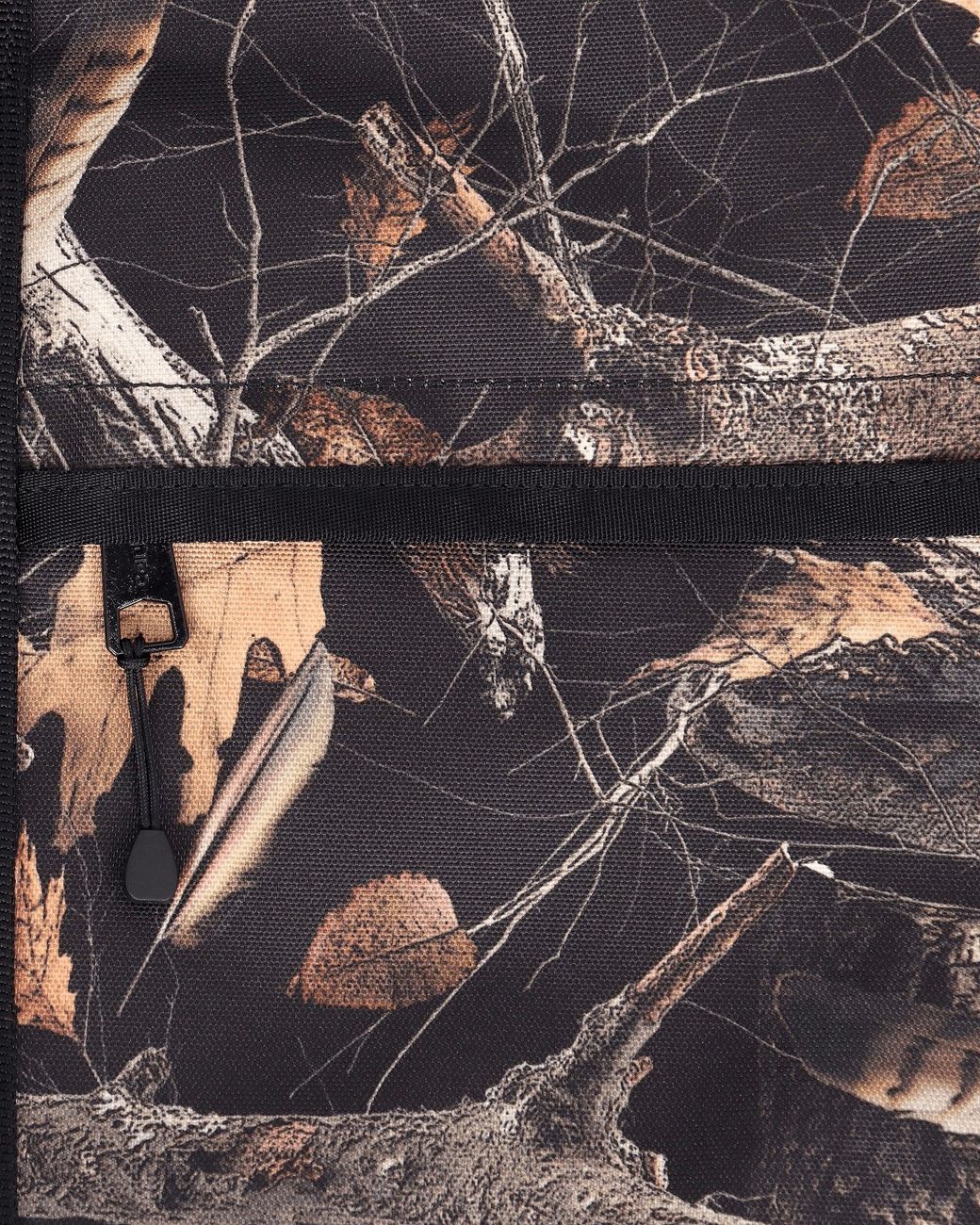 Carhartt Black Clapton Tote Bag Camo Feather Tree for men