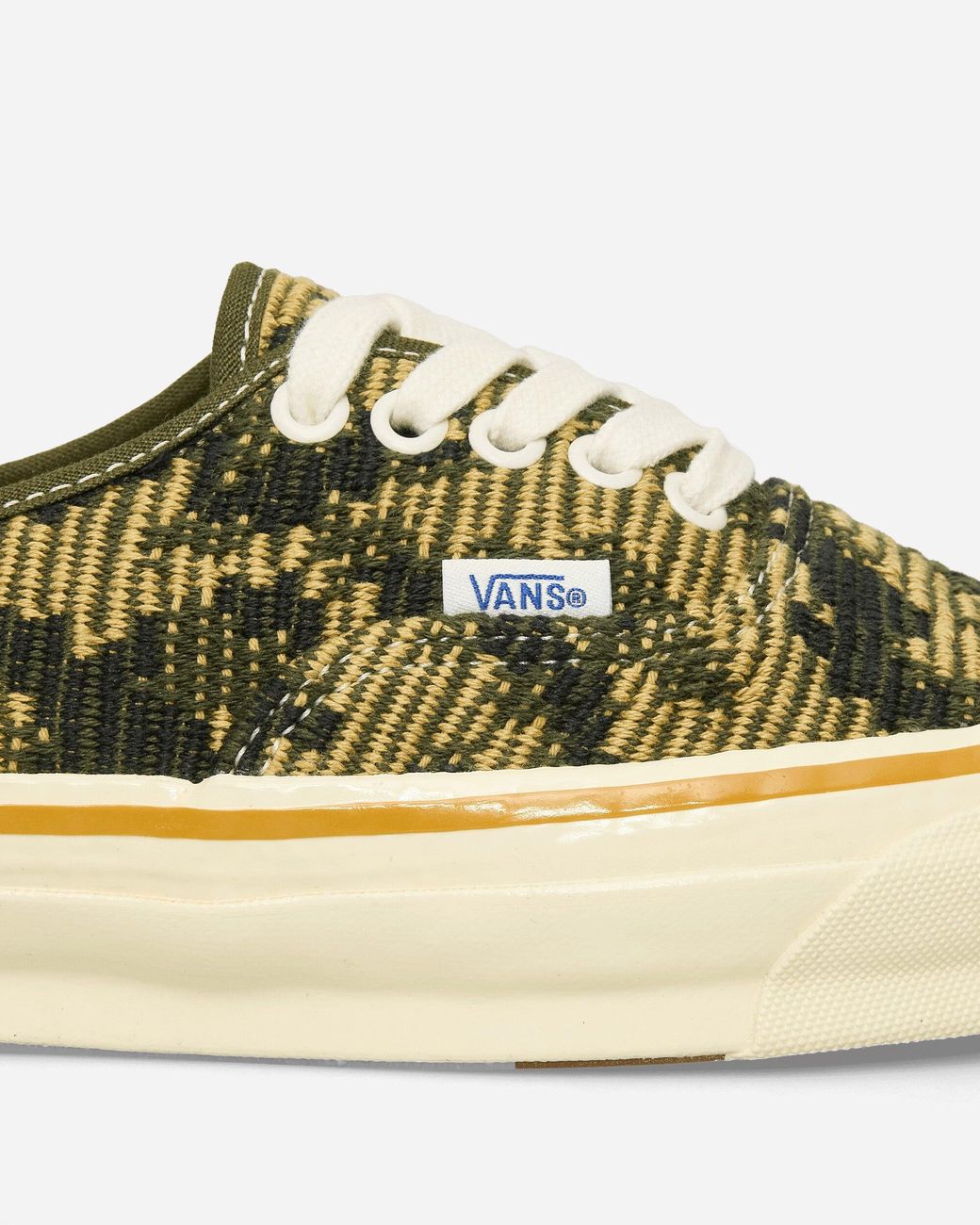 Vans Premium Authentic 44 Camo Sneakers Antique Gold in Vans Premium Authentic 44 Camo Sneakers Antique Gold in