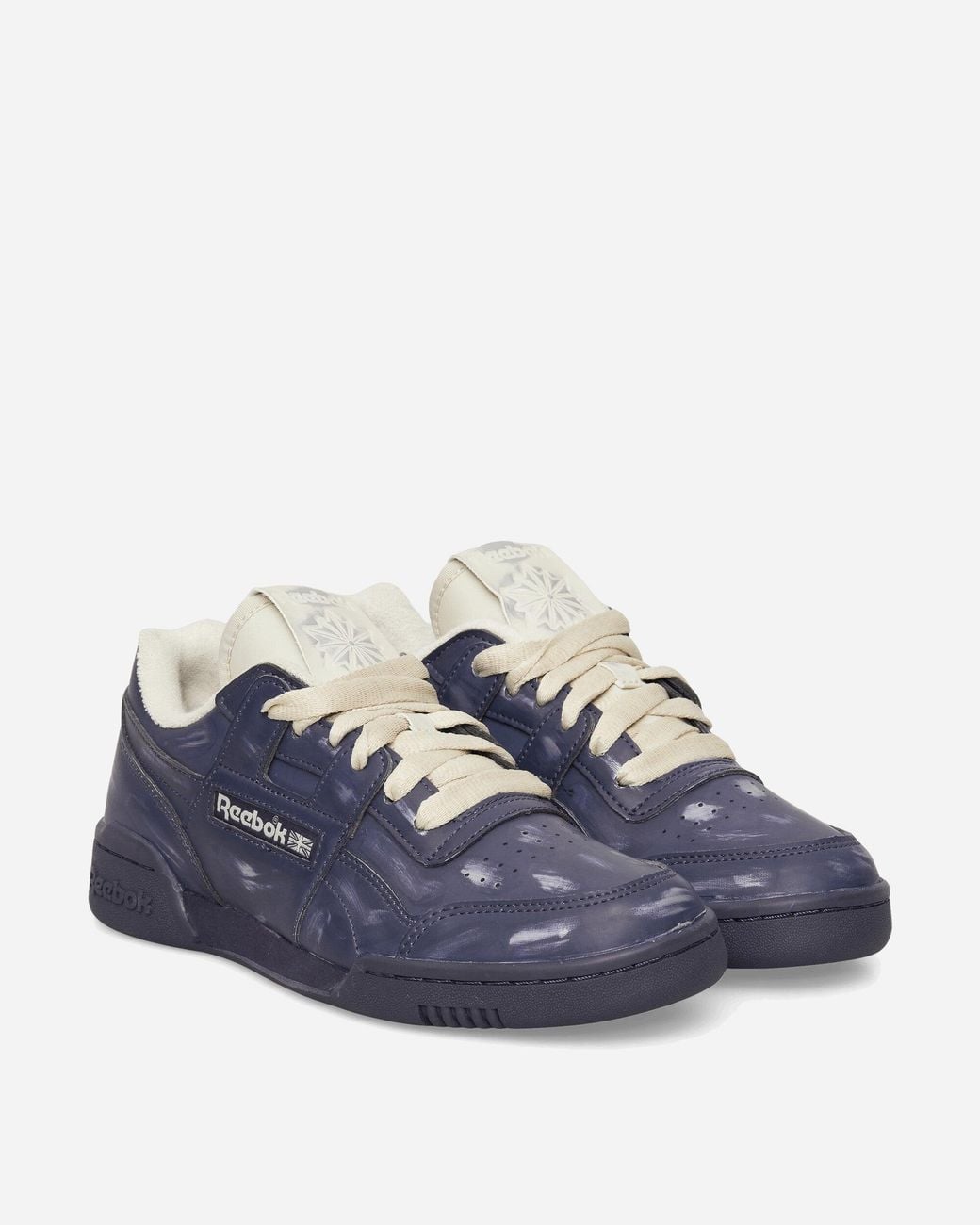 Reebok Blue Workout Plus Og Sneakers Dark Linen for men