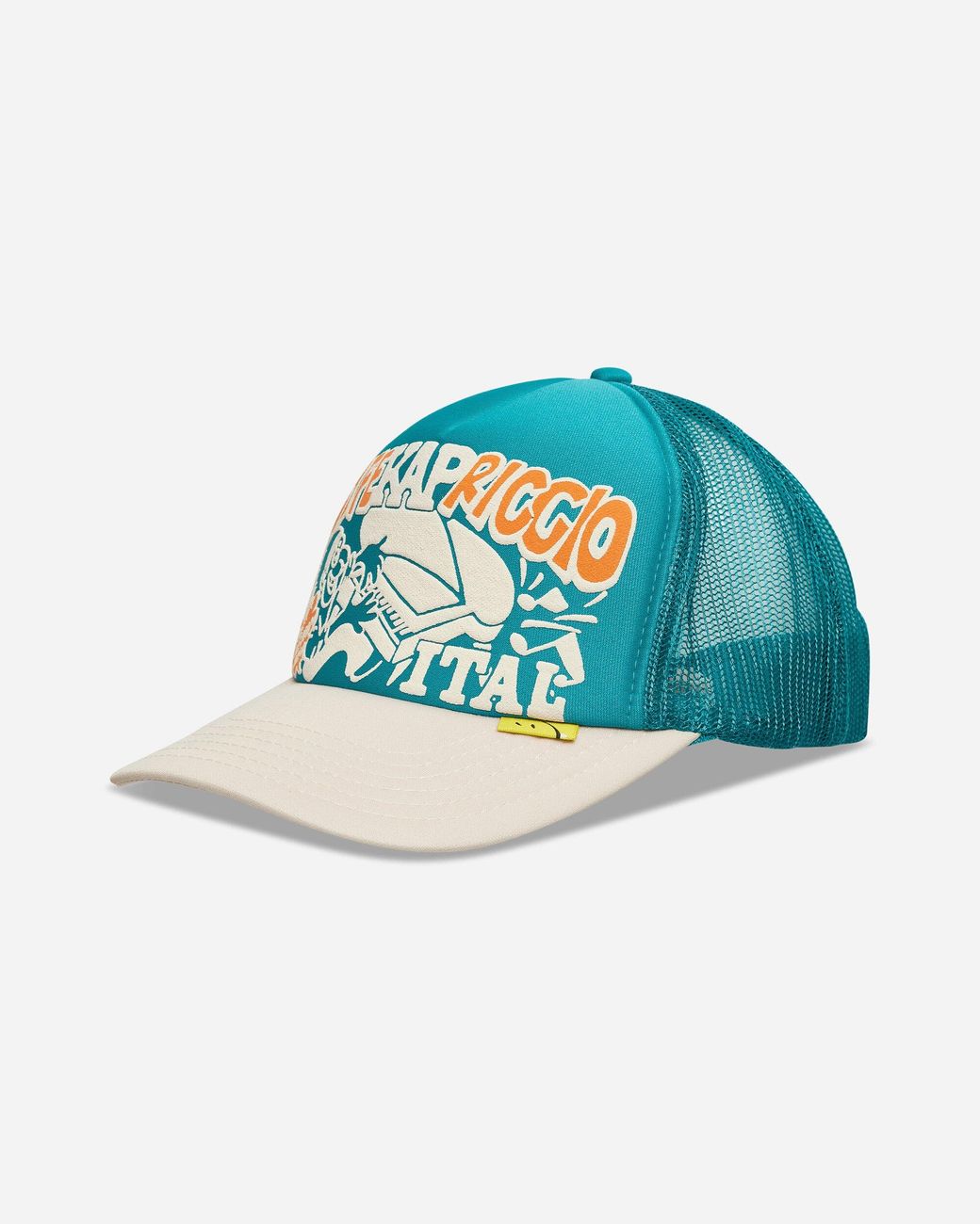 Kapital Blue Life Kapriccio Track Cap Ecru for men