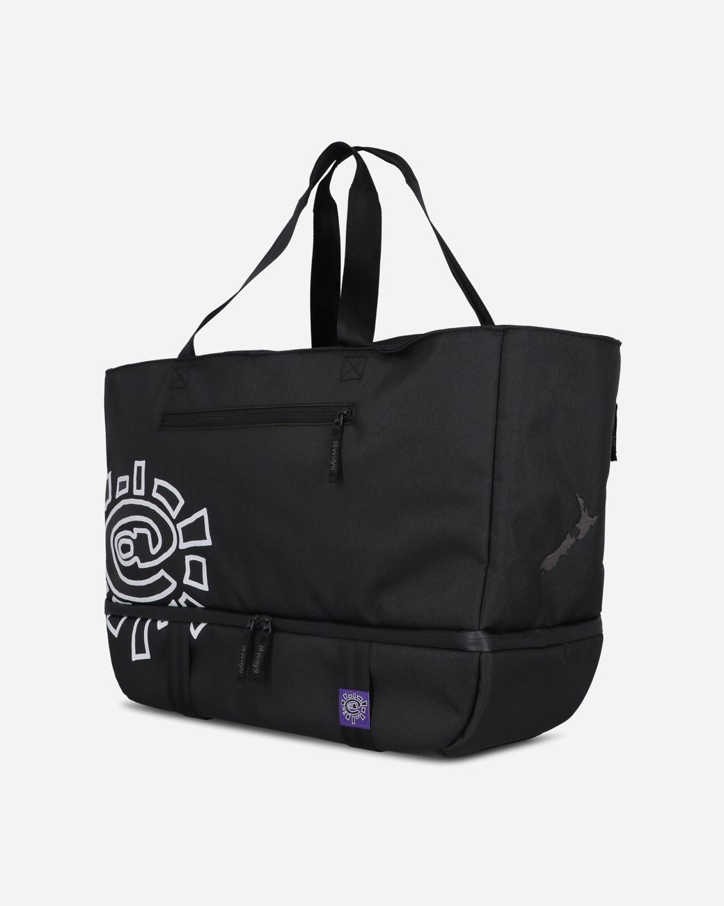 always do what you should do ショルダーバック　黒 always do what you should do Xl Carry All Tote Bag in Black for