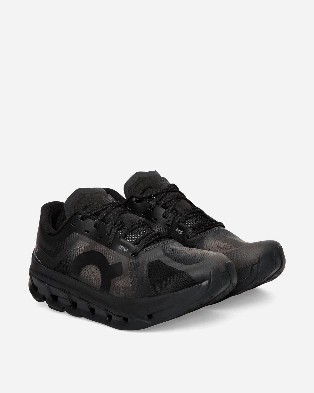On Shoes Black Women S Slam Jam Cloudflow 5 Sharpdust Sneakers Gull /
