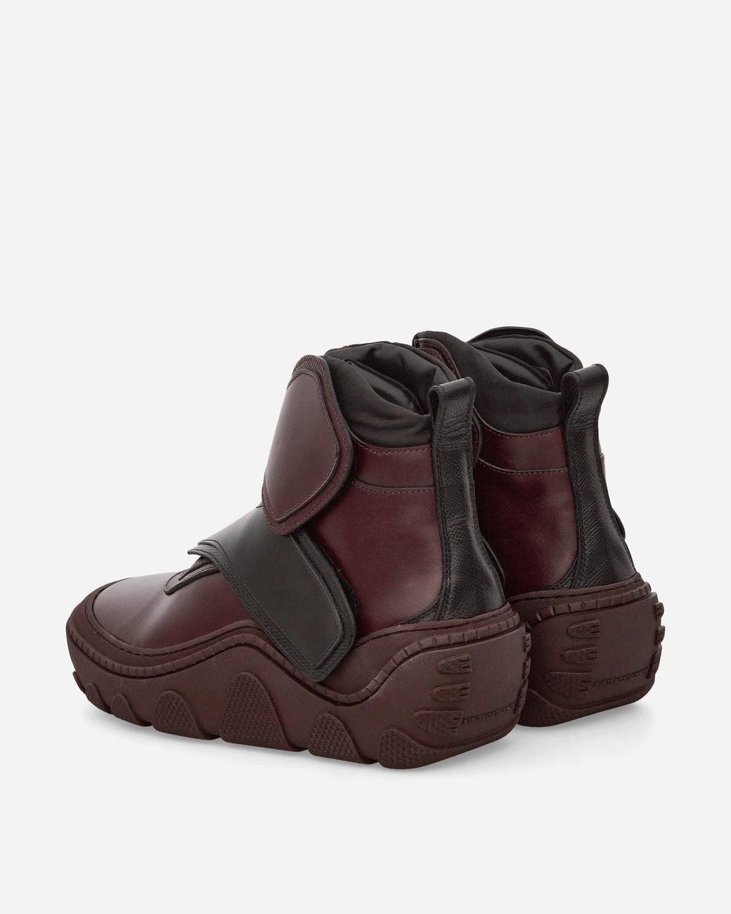 Kiko Kostadinov Brown Tonkin Boots Barolo for men