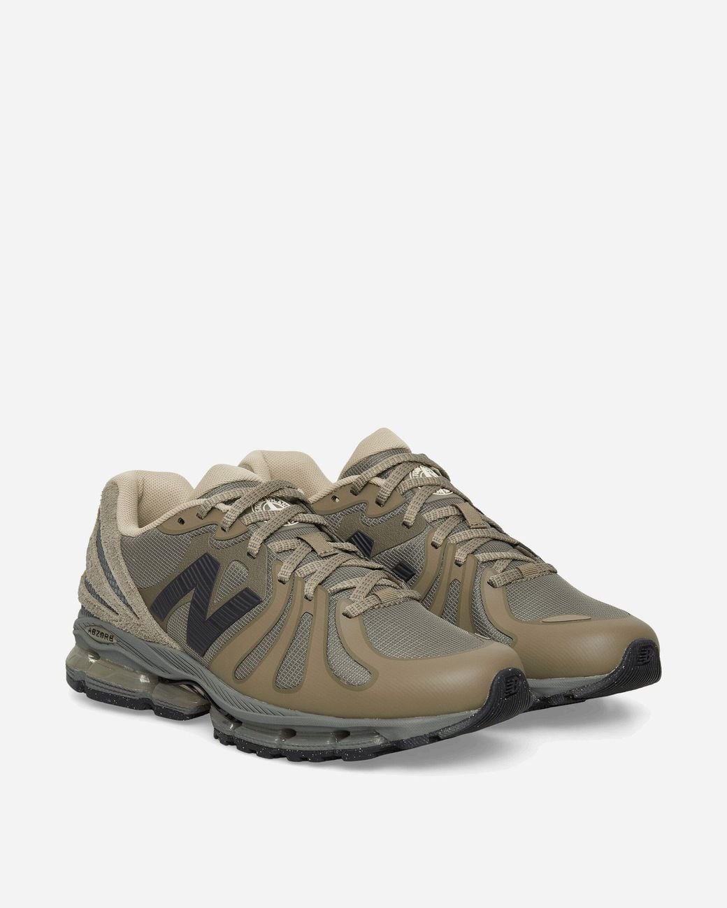 New Balance Gray Stone Island Abzorb 1890 Sneakers Khaki for men
