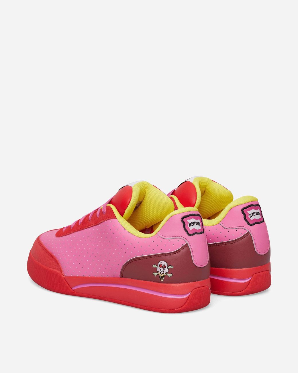 Reebok Bbc Icecream Board Flip Sneakers / Pink / Yellow for men