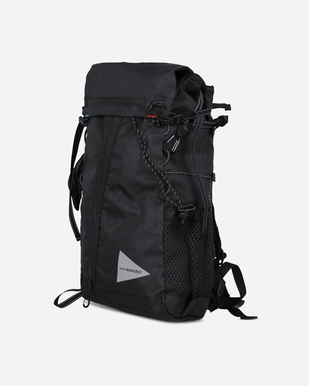 And Wander Black Ecopak 30l Backpack for men