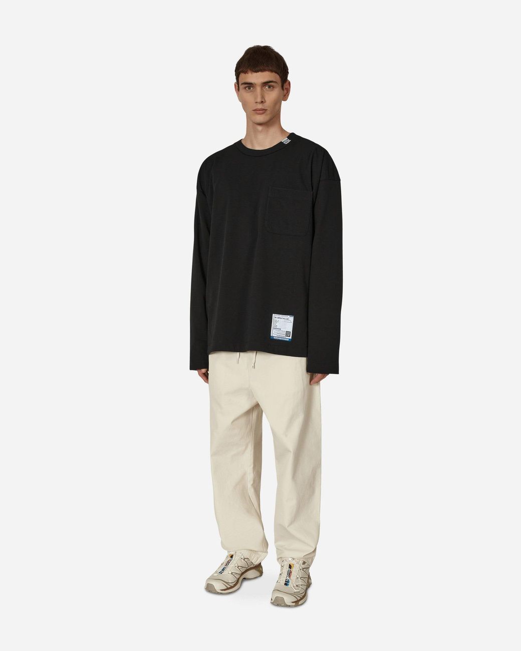 in・stru(men-tal) Natural No Side Seam Long Pants for men