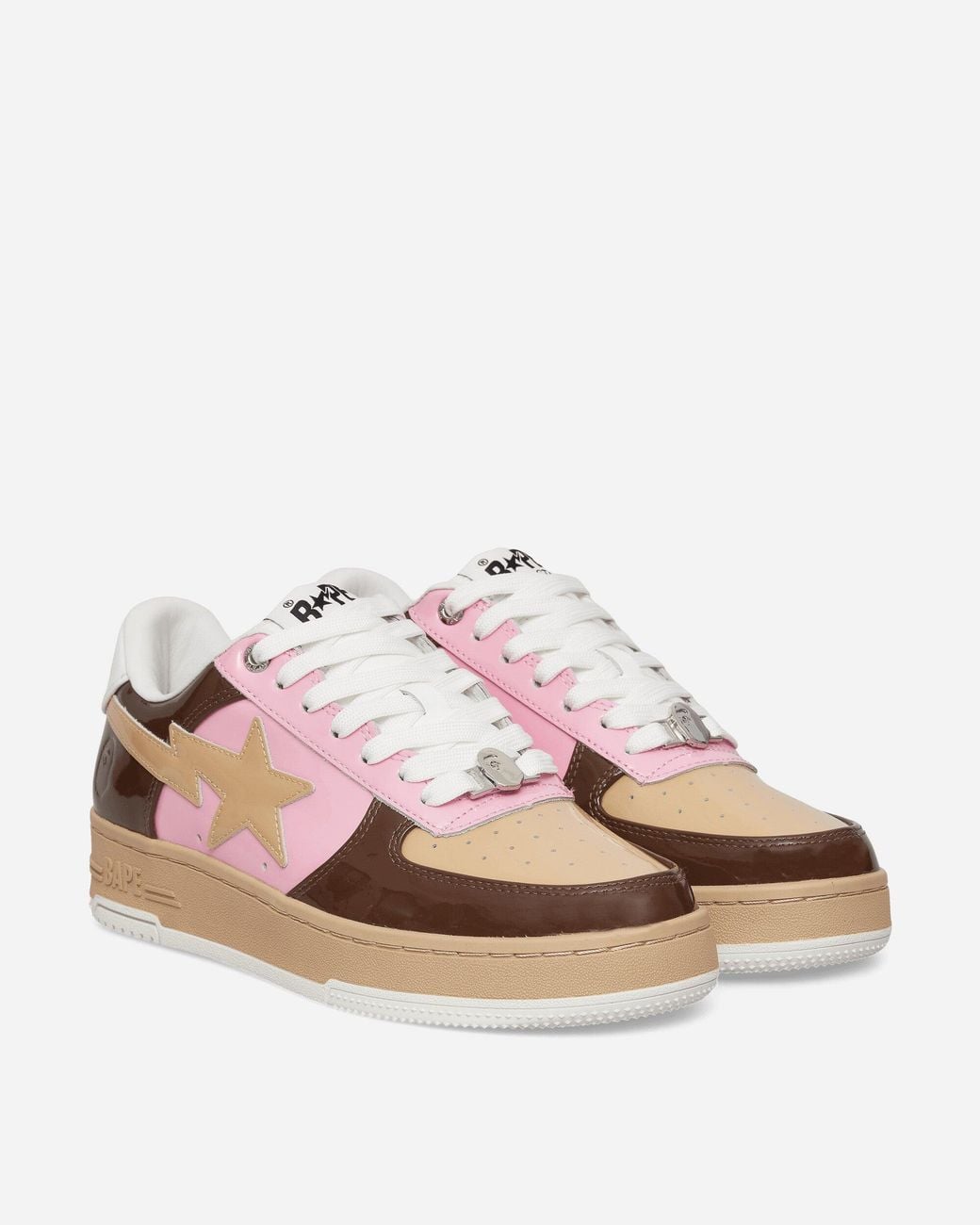 A Bathing Ape Pink Bape Sta #6-1 M2 Sneakers for men