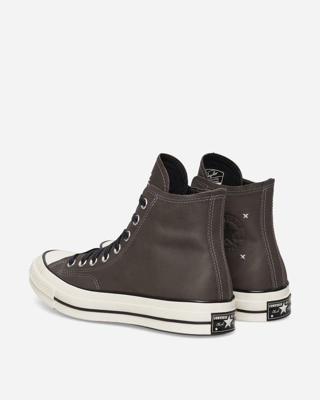 Converse Black Chuck 70 Vintage Leather Sneakers for men
