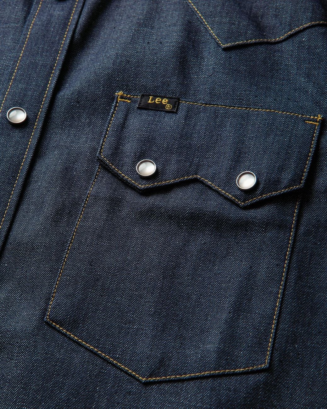 Lee Jeans Blue Men S 101 50s Western Shirt Dry for men